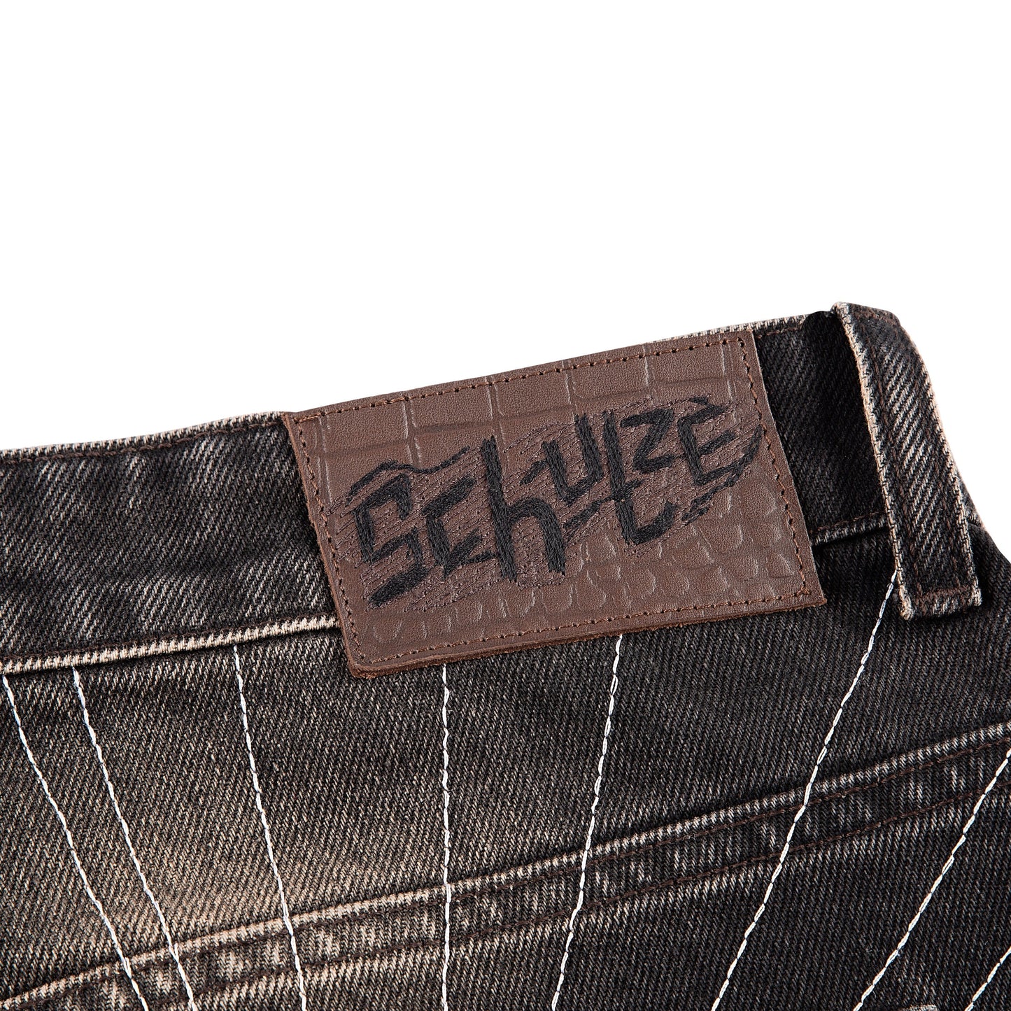 "awakening" Jorts brown tint