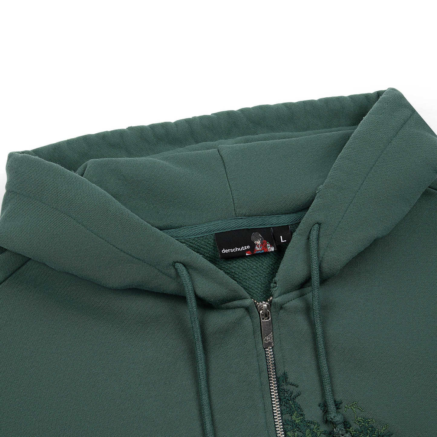 "NYC to RIO" Zip Up green