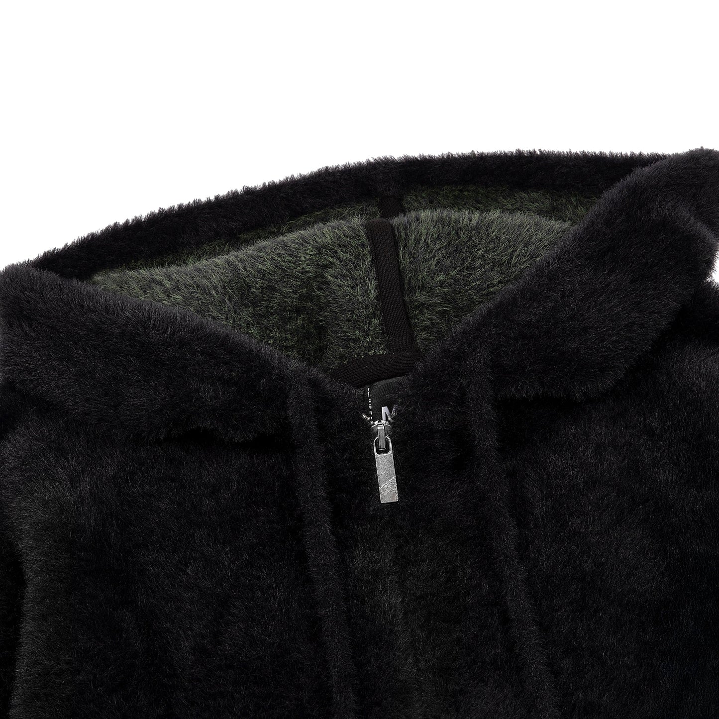 "NYC to RIO" Zip Up knit black