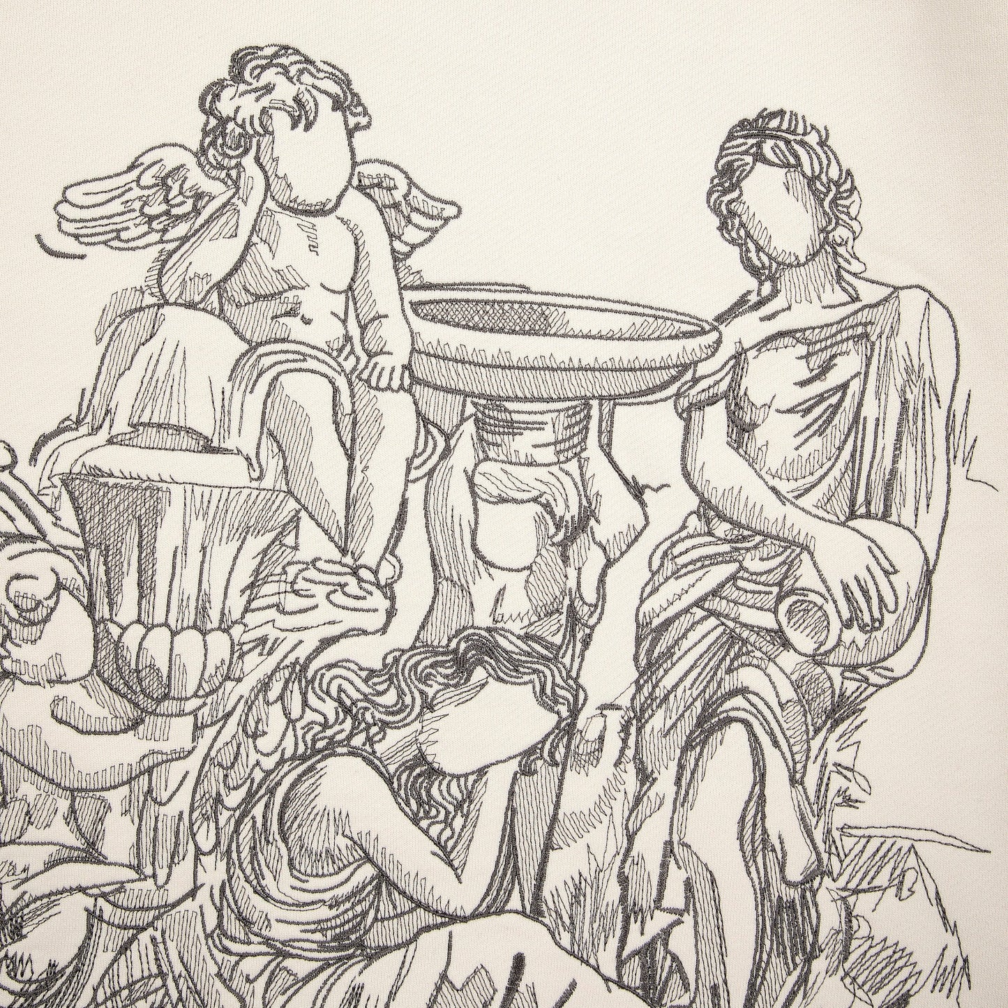 "gallery" Crewneck creme