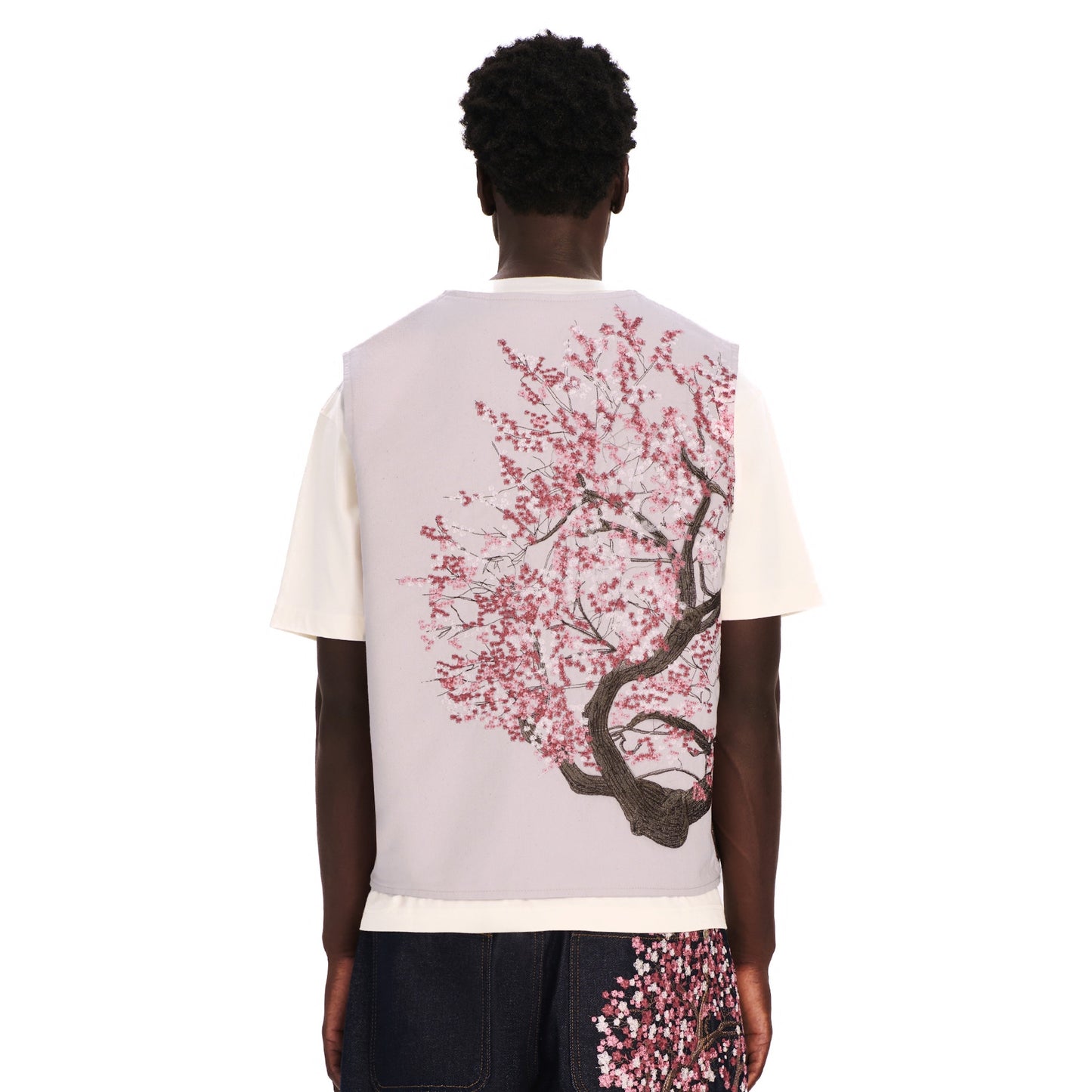 "blossom v3" denim Vest