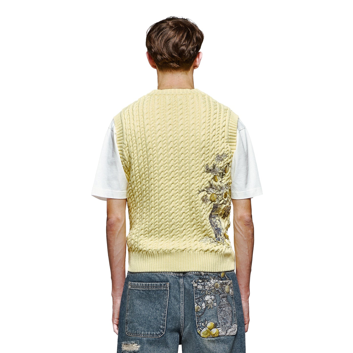"garden of eden" Knit vest