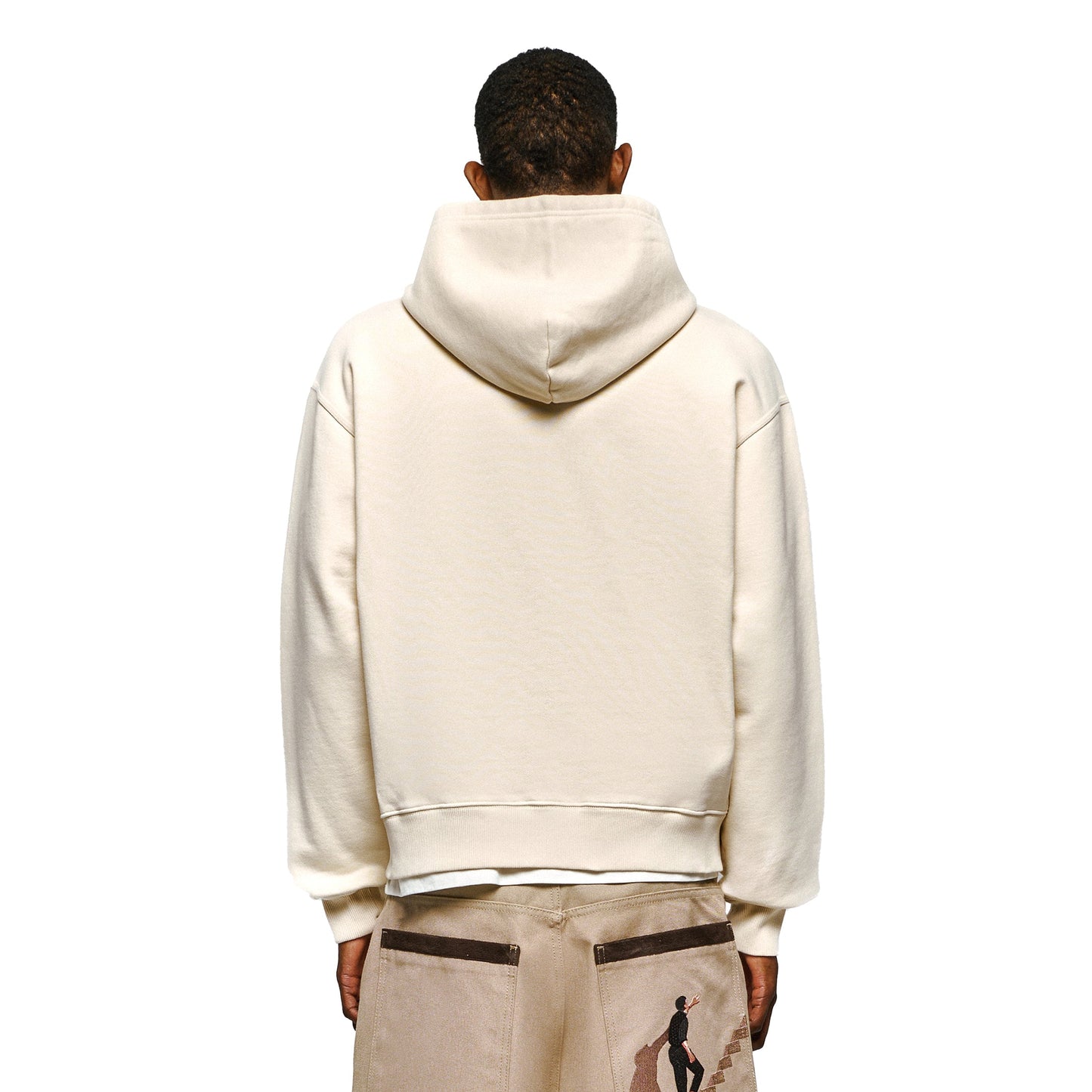 "on air" Zip Up beige
