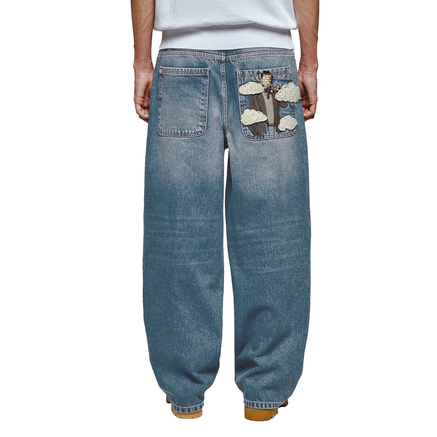 "on air" Denim light blue