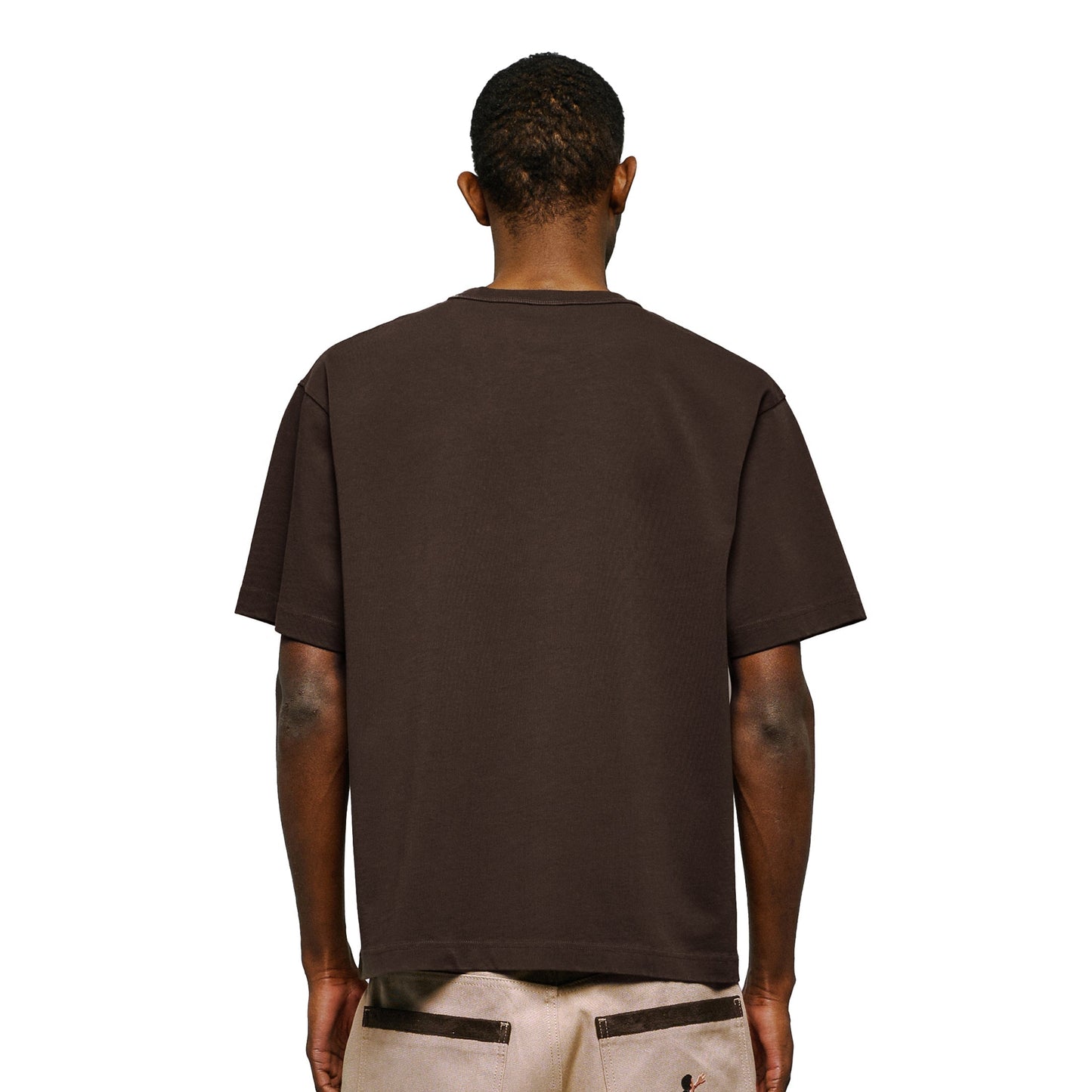 "on air" T Shirt brown