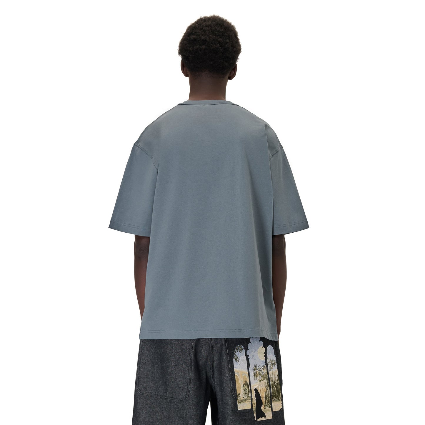 "aziza" T Shirt blue