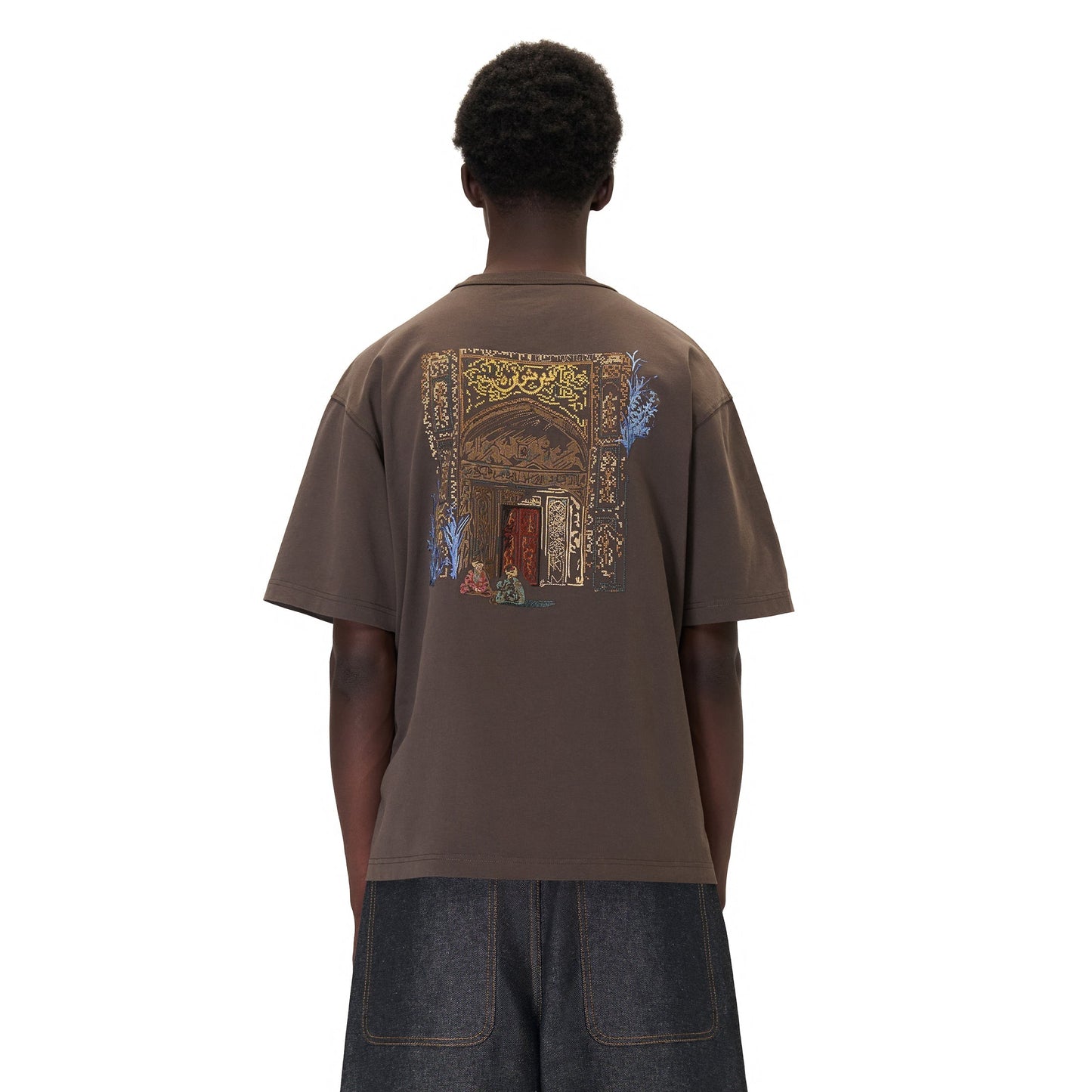 "aziza" T Shirt brown