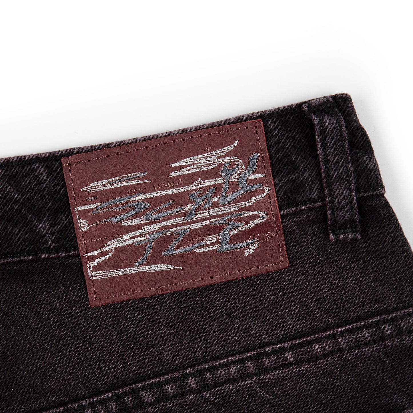 "lotus" denim black purple tint