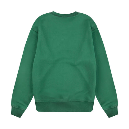 "super kid" crewneck green