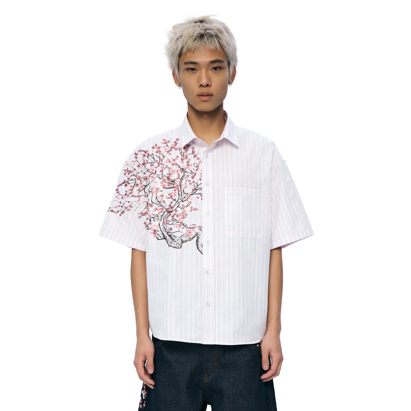 "blossom v2" striped Shirt