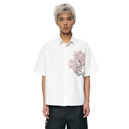 "blossom v2" Shirt creme