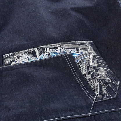 "titanic" Hoodie denim