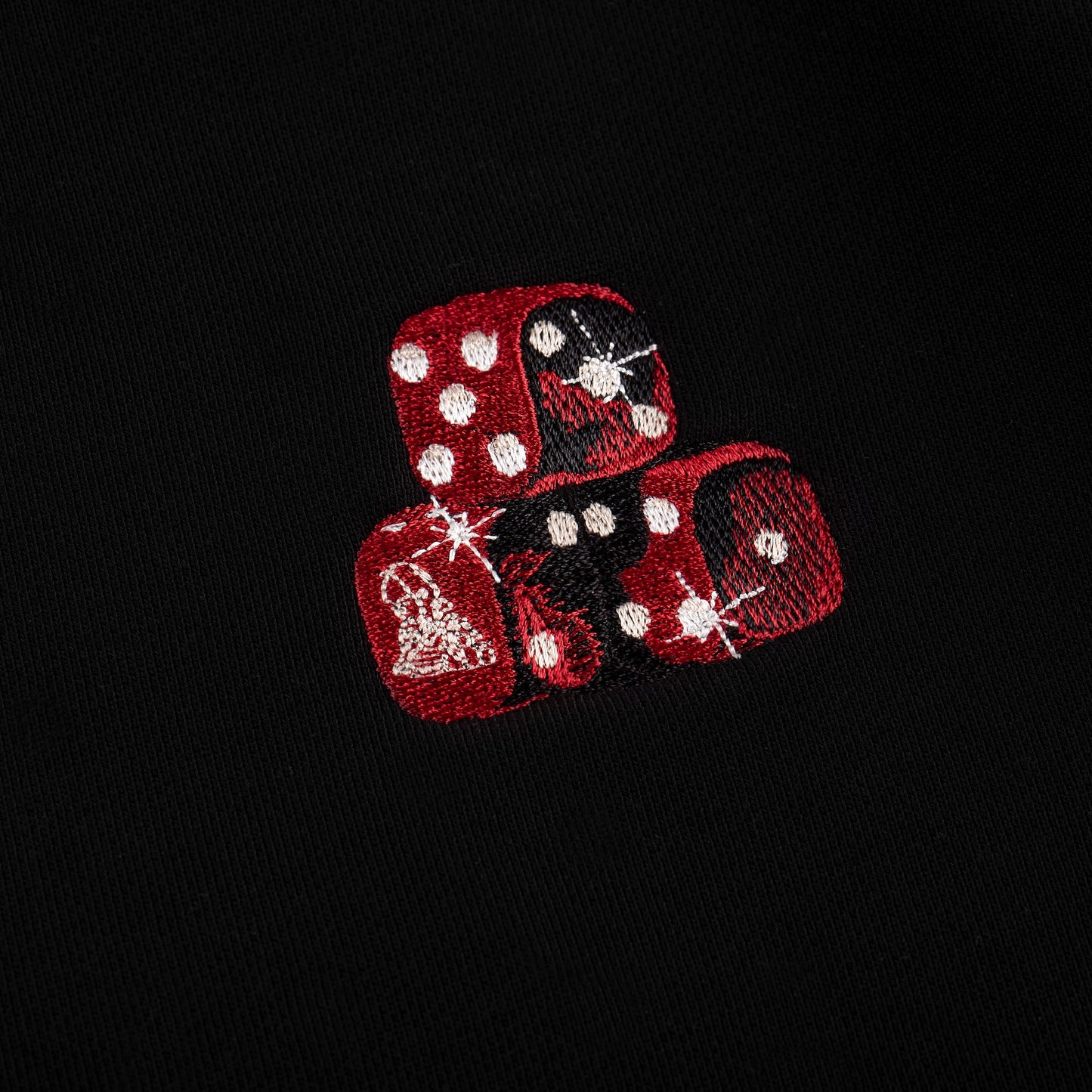 "dice" Hoodie black