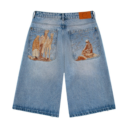 "yasmin v3" Jorts blue