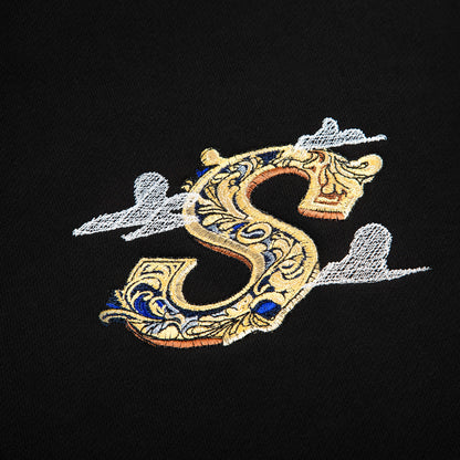 "awakening" Zip Up black