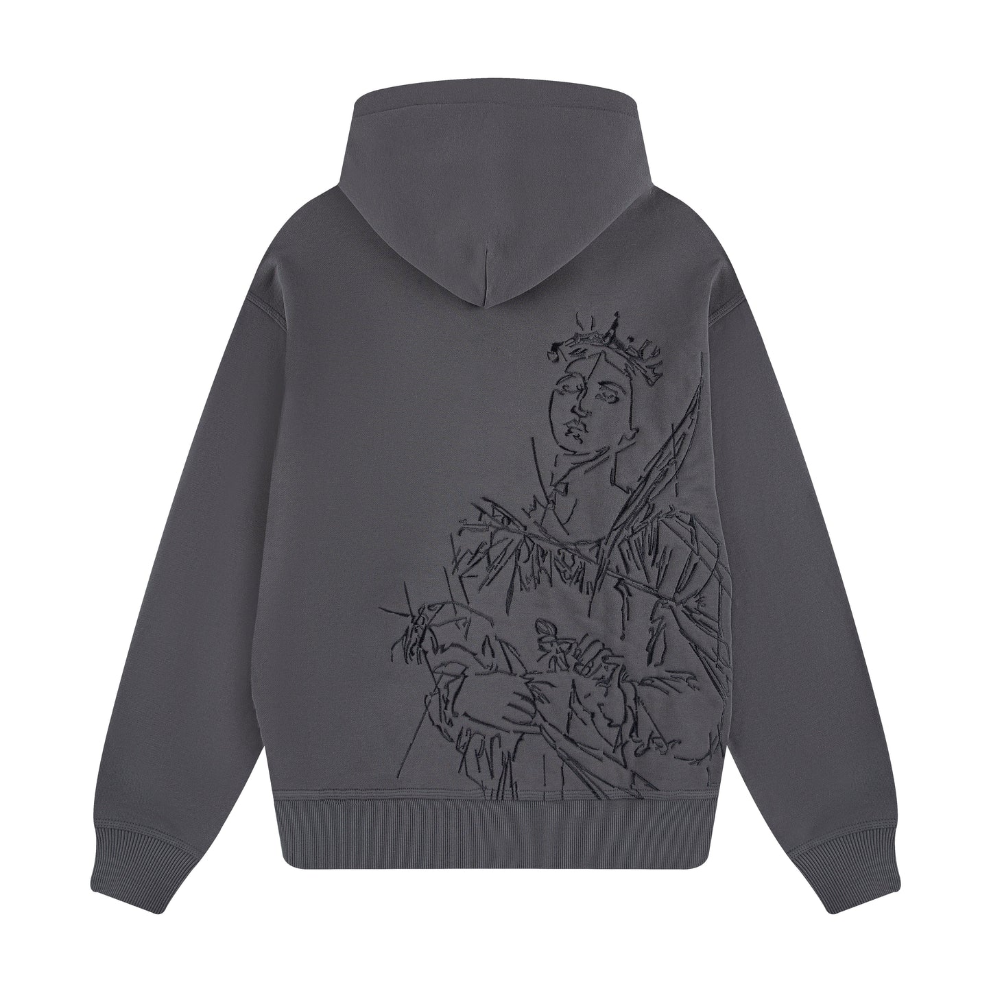 "awakening" Hoodie anthracite