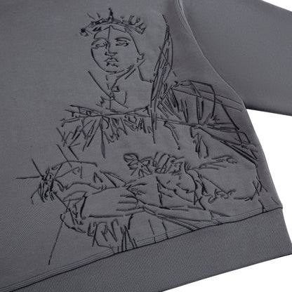 "awakening" Hoodie anthracite