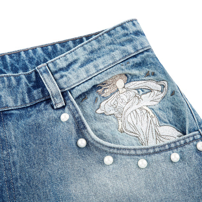 "awakening" Denim blue