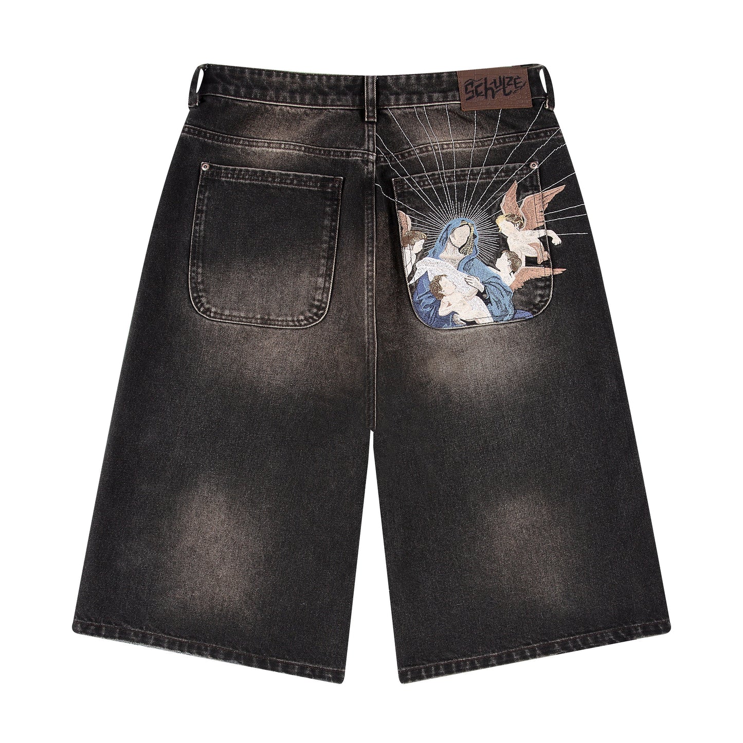 "awakening" Jorts brown tint