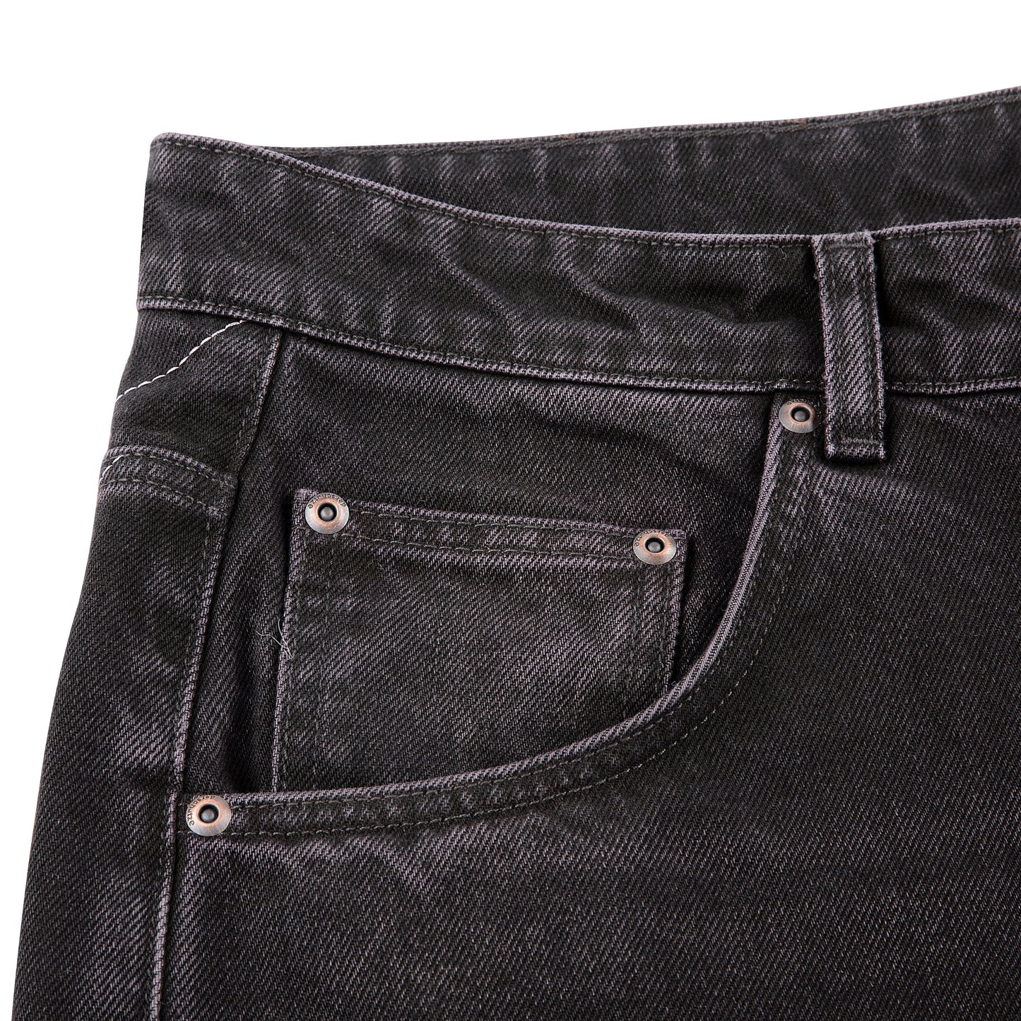 "awakening" Jorts purple tint