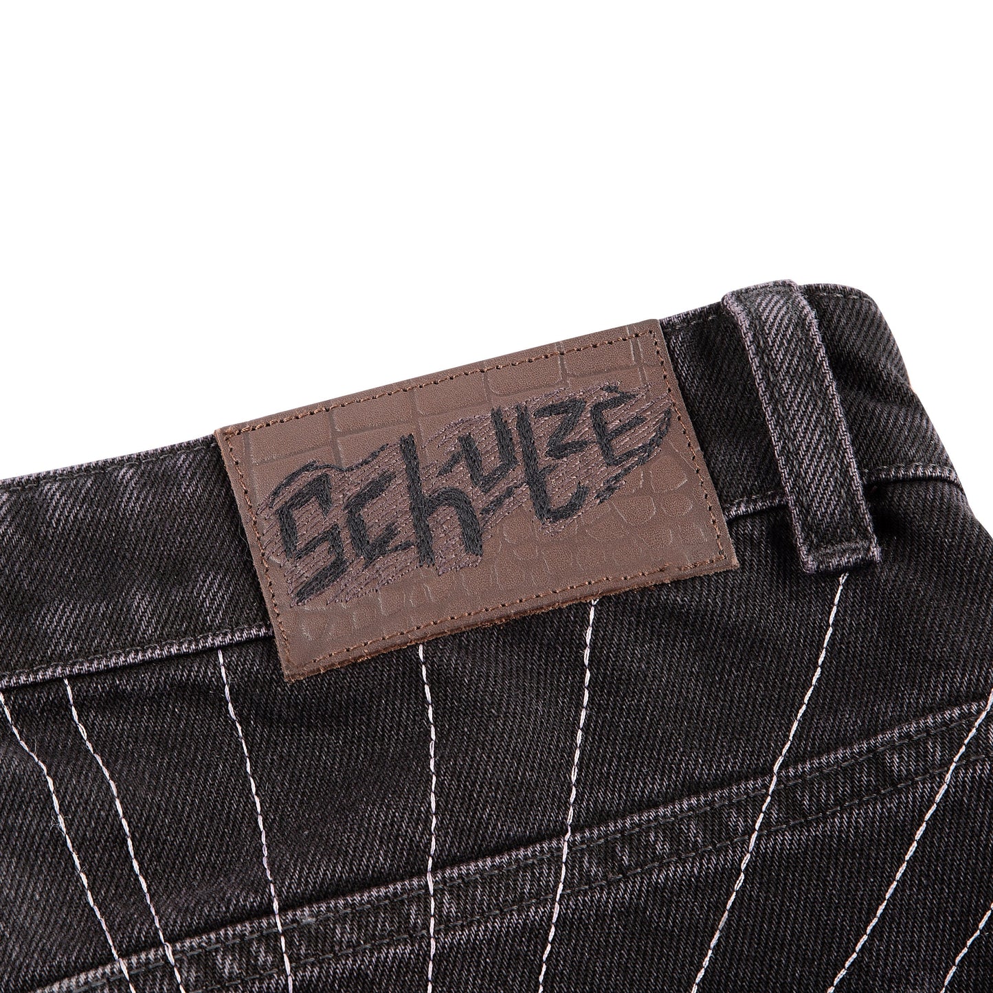 "awakening" Jorts purple tint