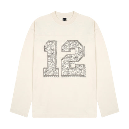 "olympia" Longsleeve off white