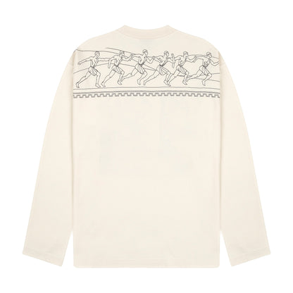 "olympia" Longsleeve off white