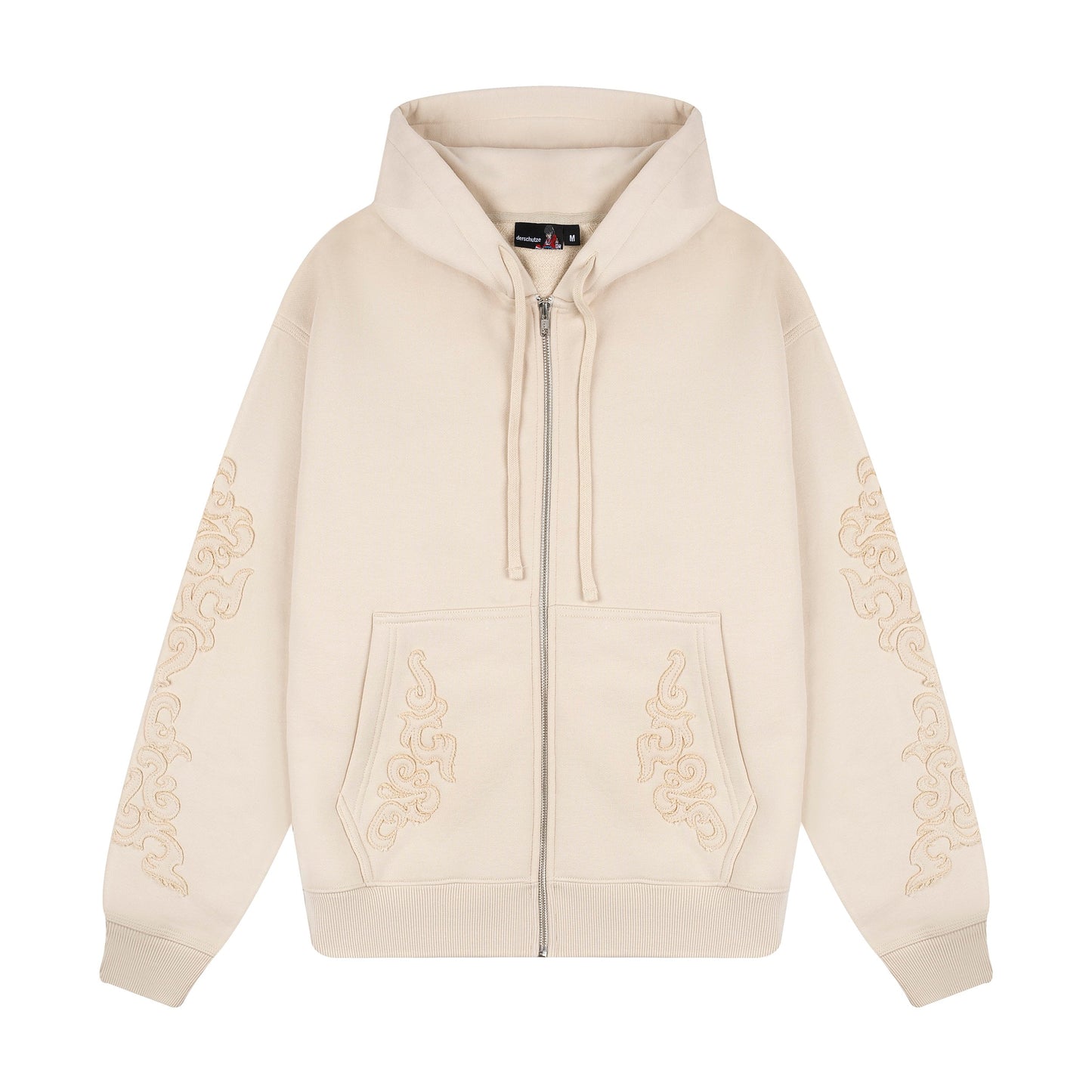"western" Zip Up beige