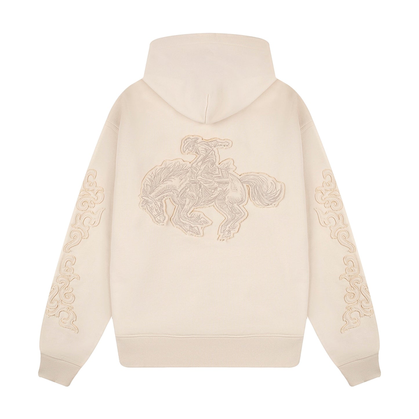 "western" Zip Up beige