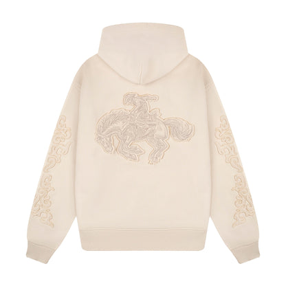 "western" Zip Up beige