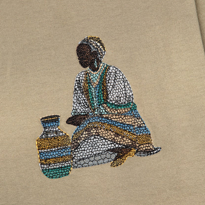 "mosaic" T Shirt khaki