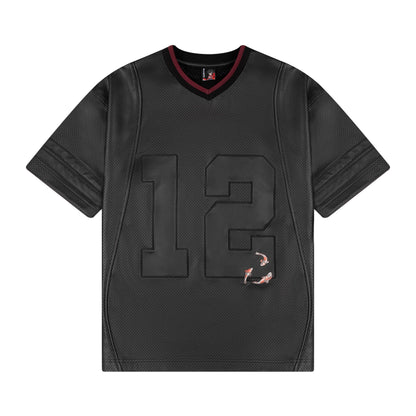 "koi fish v2" leather jersey