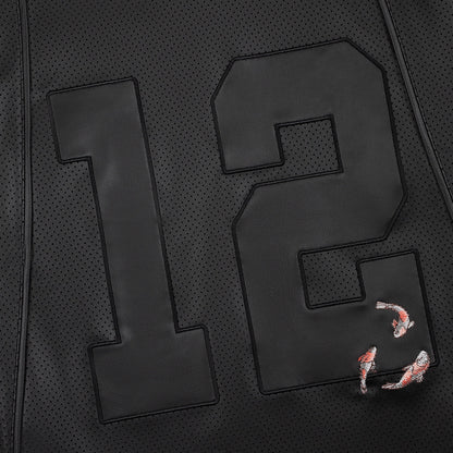 "koi fish v2" leather jersey
