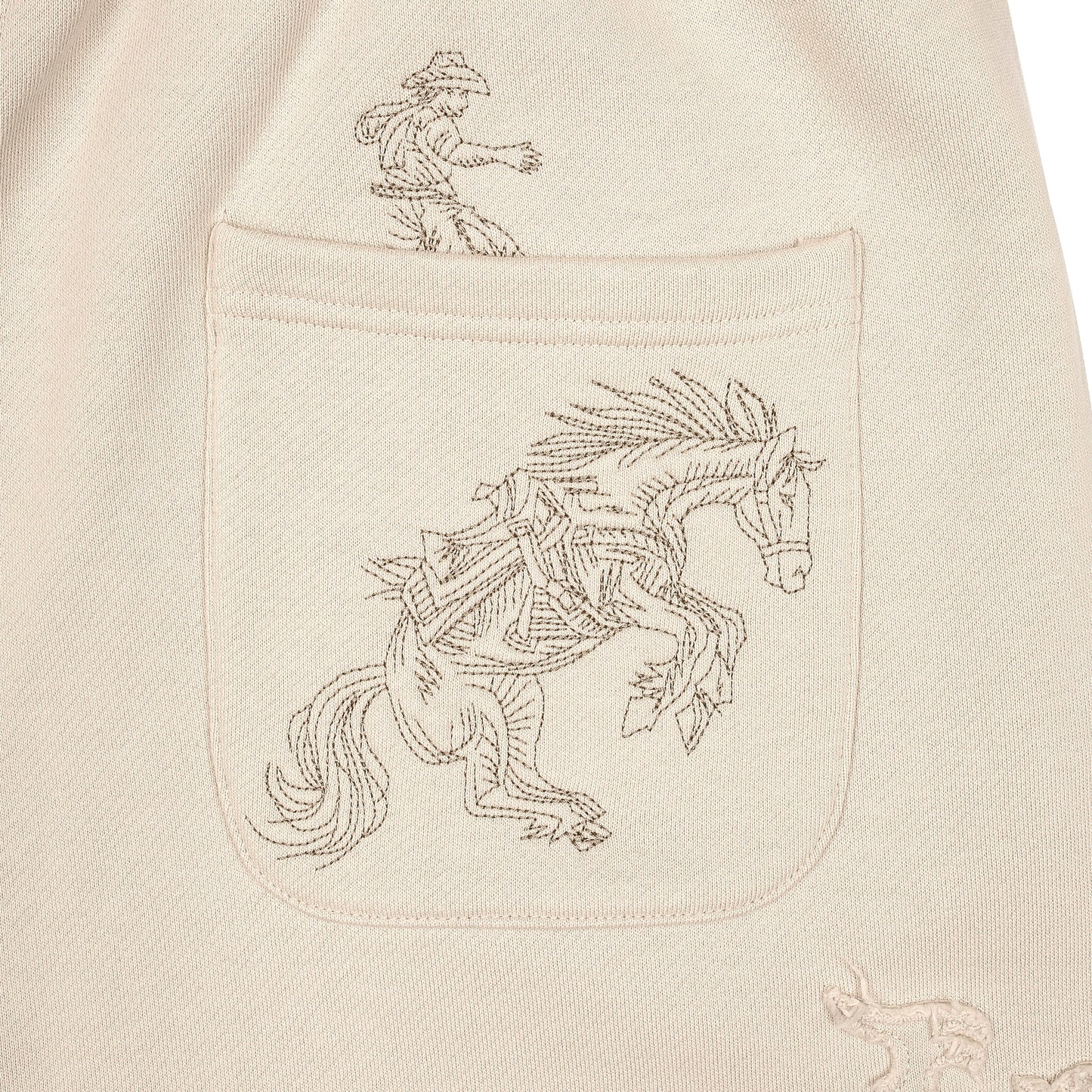 "western" Jogger beige