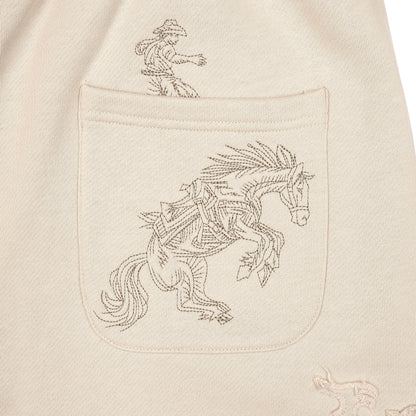 "western" Jogger beige