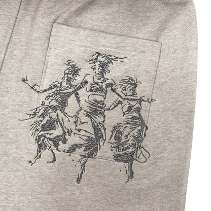 "mosaic" Jogger grey melange