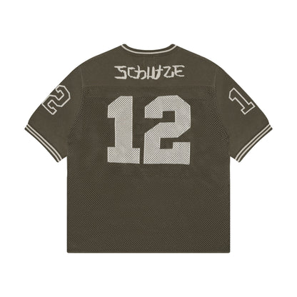 "sashiko v2" knit jersey brown