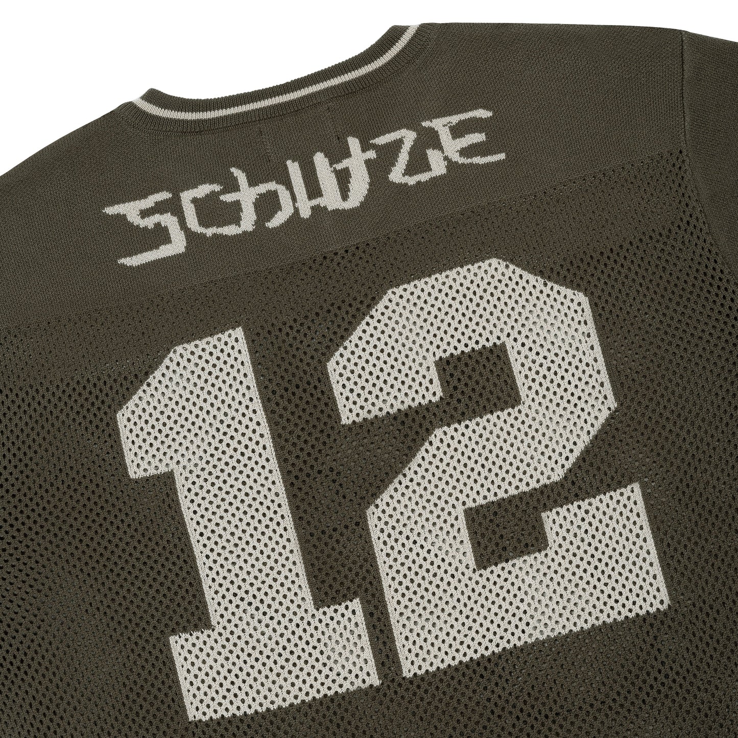 "sashiko v2" knit jersey brown