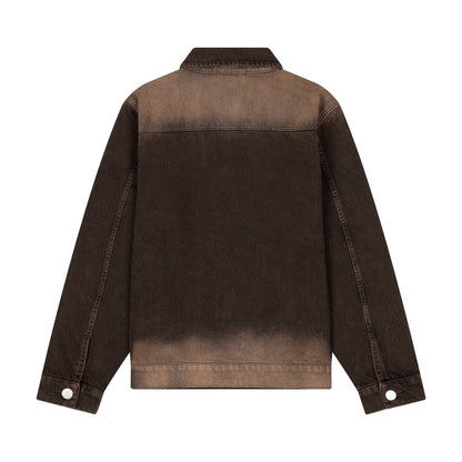 "jazz v2" denim Jacket brown
