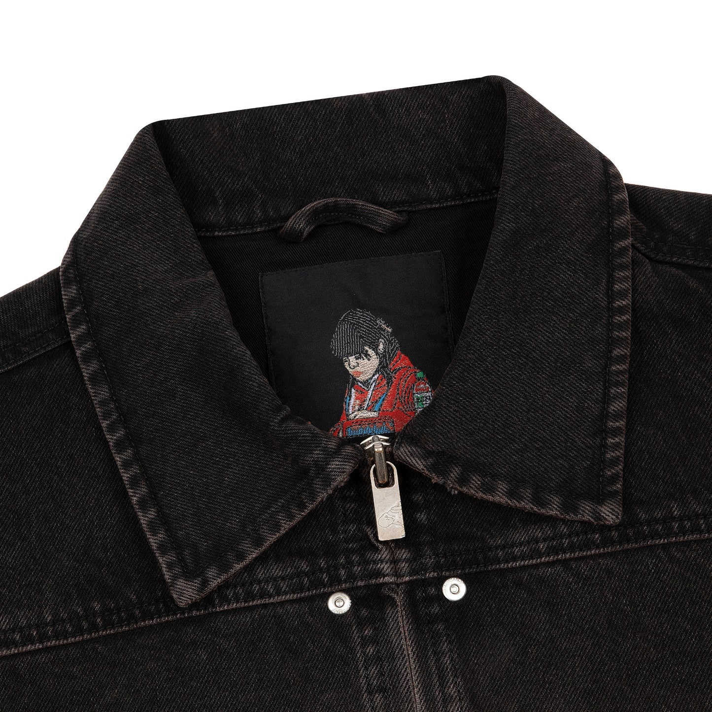 "jazz v2" denim Jacket black