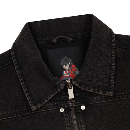 "jazz v2" denim Jacket black