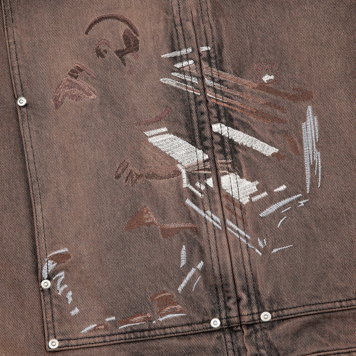 "jazz v2" denim Jacket black