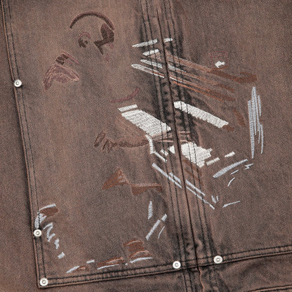 "jazz v2" denim Jacket black