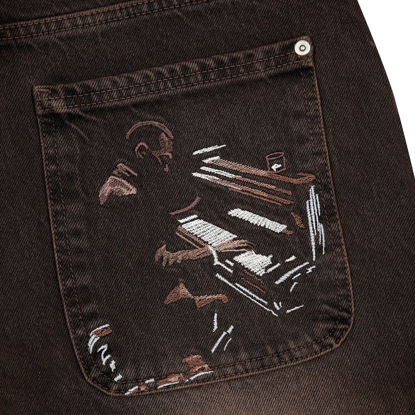 "jazz v2" denim brown