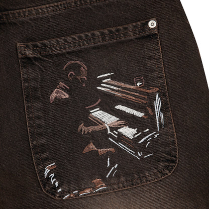"jazz v2" denim brown