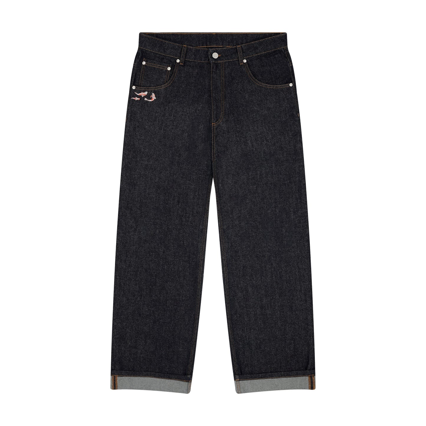 "koi fish" denim