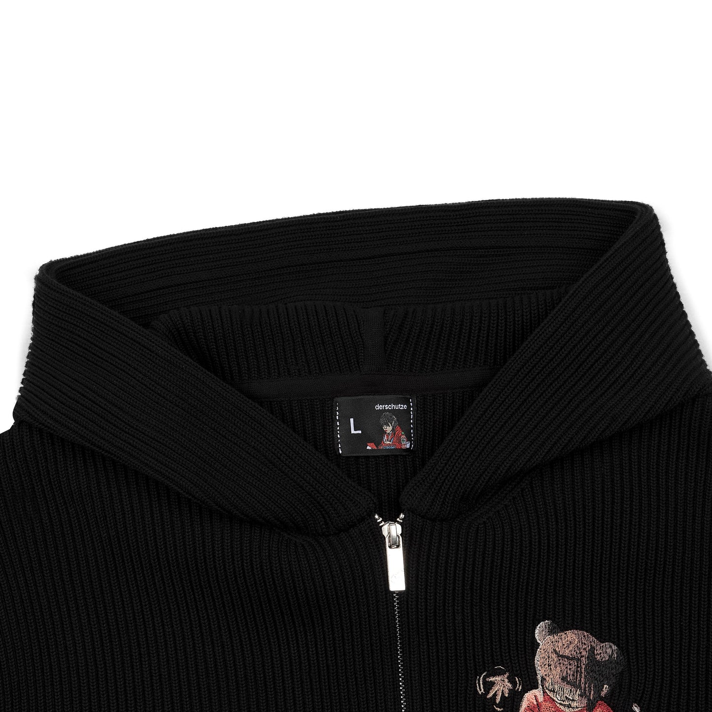 "koi fish" Zip Up knit