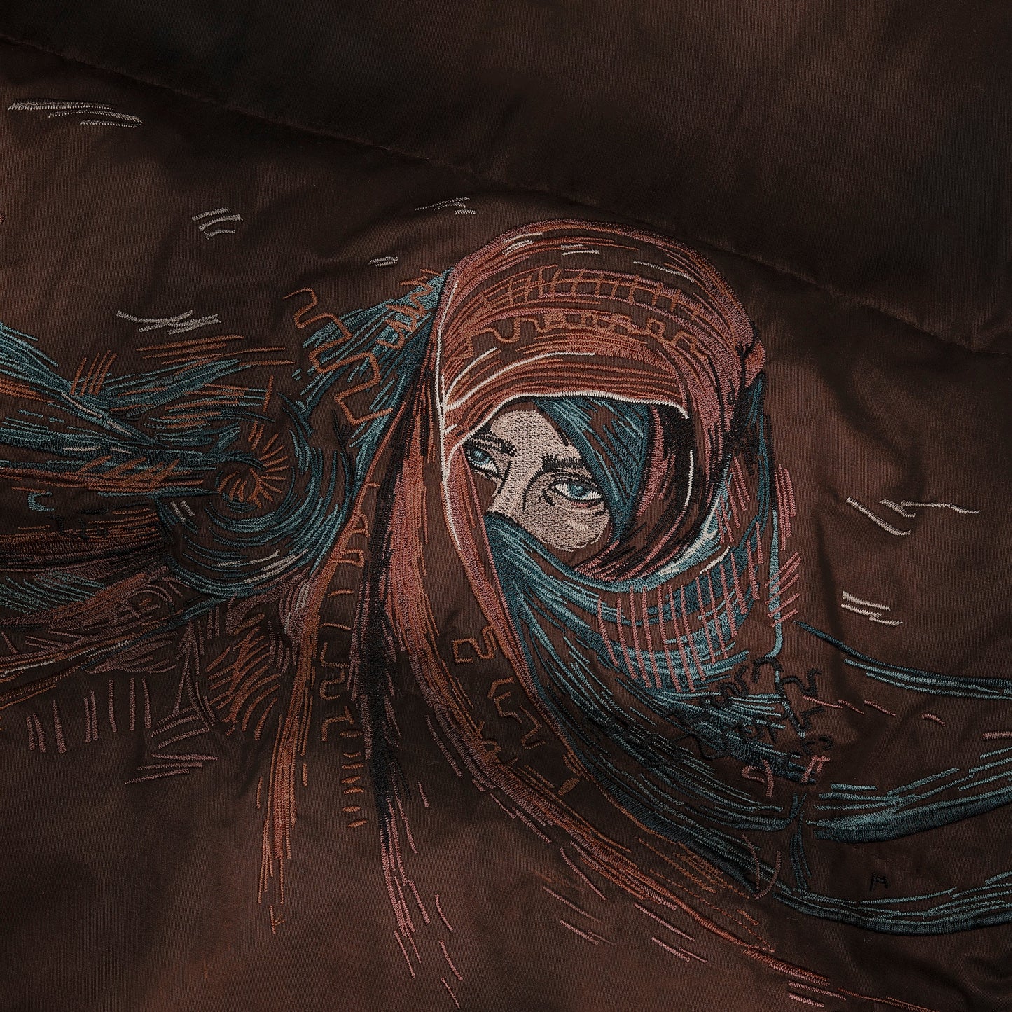 "yasmin v3" Puffer brown