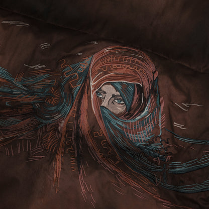 "yasmin v3" Puffer brown