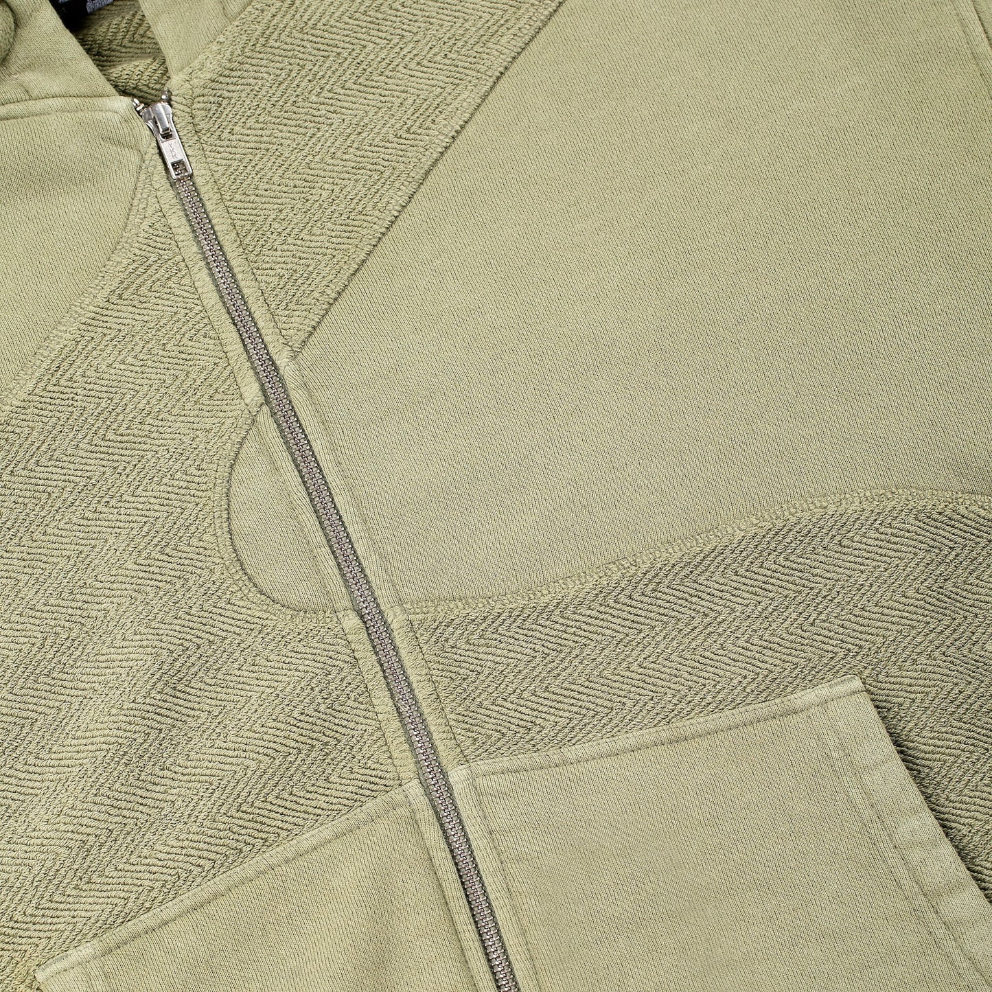 "lotus" Zip Up green